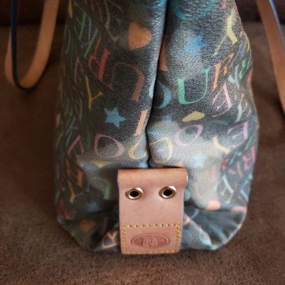 Dooney & Bourke Multicolor Tote Bag like new - Picture 3 of 11
